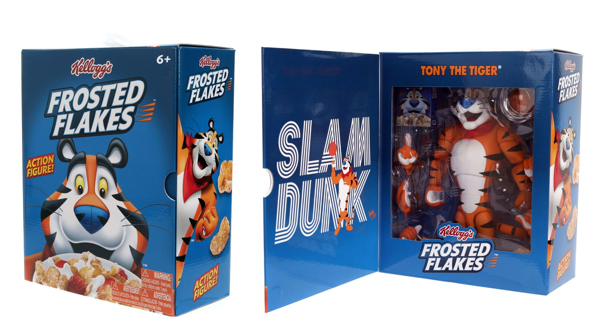 ケロッグ「トニー・ザ・タイガー」とチートス「チェスター・チーター」のアクションフィギュアが7月中旬より登場!