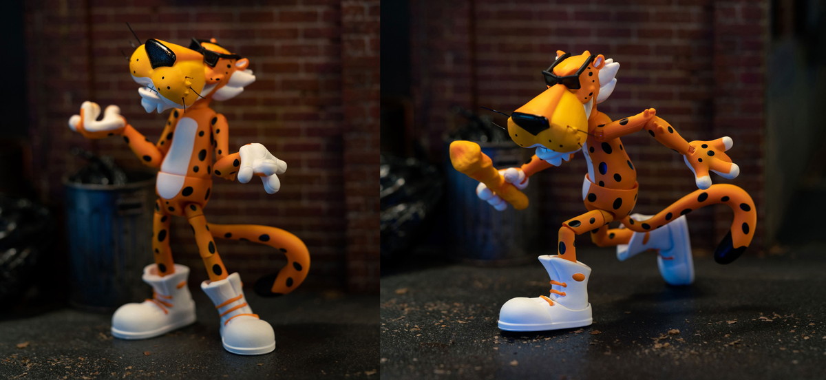ケロッグ「トニー・ザ・タイガー」とチートス「チェスター・チーター」のアクションフィギュアが7月中旬より登場!