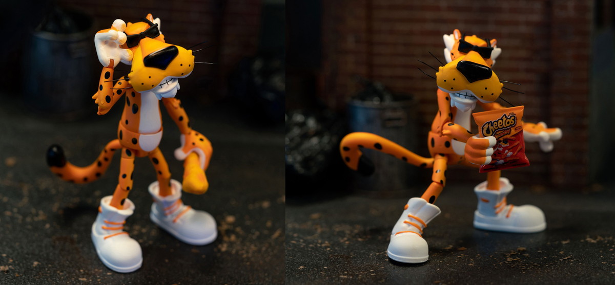 ケロッグ「トニー・ザ・タイガー」とチートス「チェスター・チーター」のアクションフィギュアが7月中旬より登場!