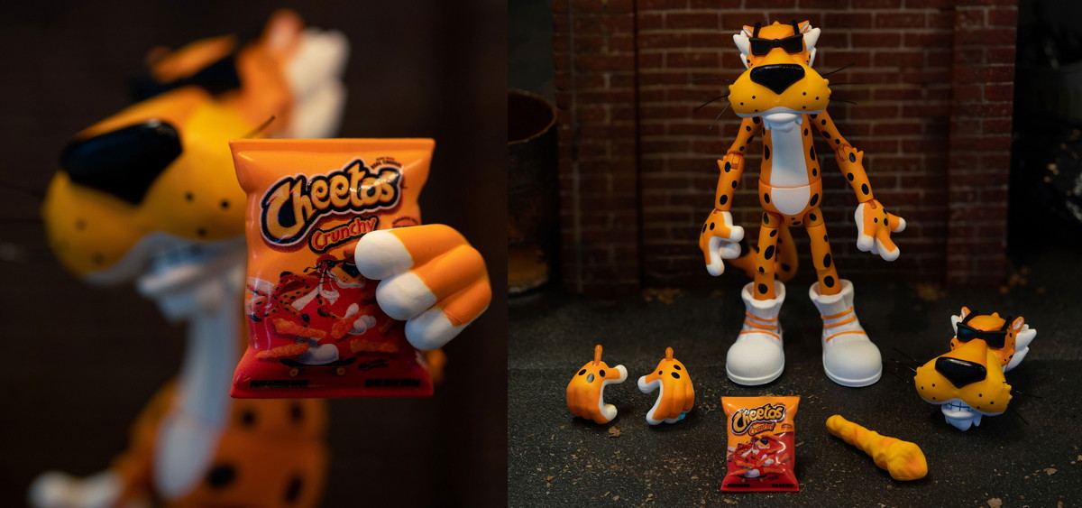 ケロッグ「トニー・ザ・タイガー」とチートス「チェスター・チーター」のアクションフィギュアが7月中旬より登場!