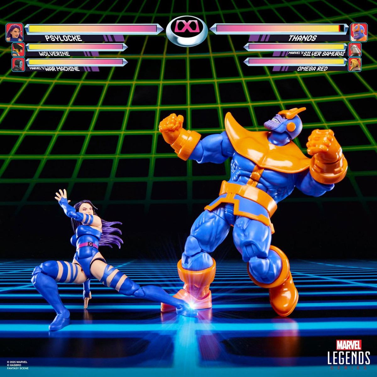 ハズブロの「マーベル・レジェンド」シリーズに、懐かしい2000年代初期ビデオゲームの対戦シーンを再現できるアクションフィギュアが登場!