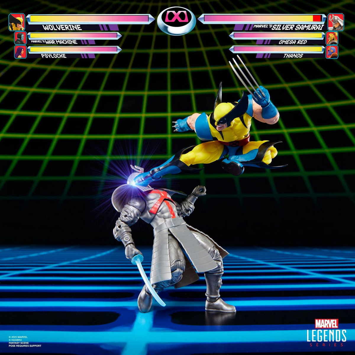 ハズブロの「マーベル・レジェンド」シリーズに、懐かしい2000年代初期ビデオゲームの対戦シーンを再現できるアクションフィギュアが登場!