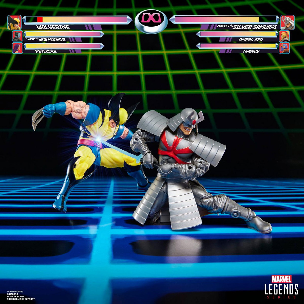 ハズブロの「マーベル・レジェンド」シリーズに、懐かしい2000年代初期ビデオゲームの対戦シーンを再現できるアクションフィギュアが登場!