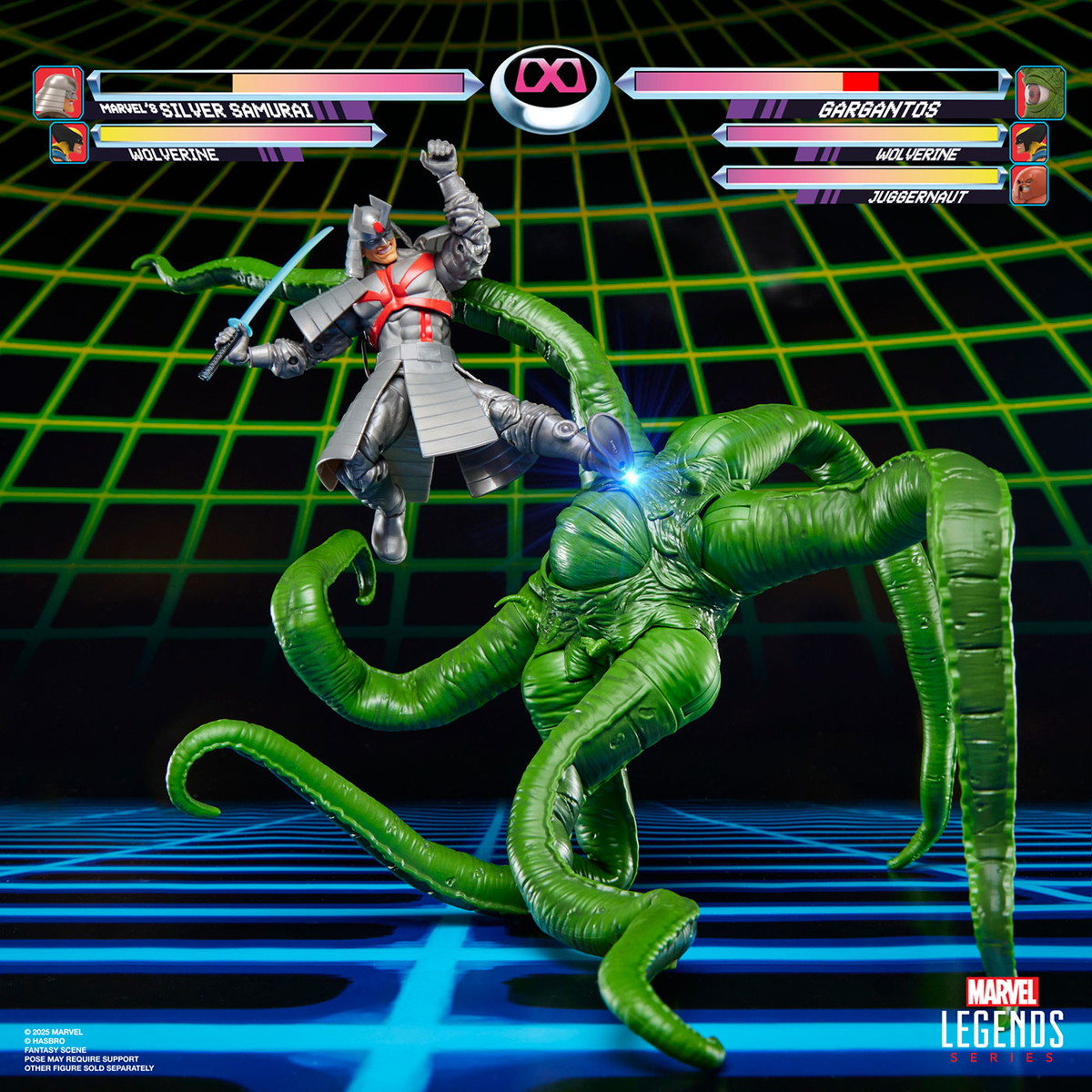 ハズブロの「マーベル・レジェンド」シリーズに、懐かしい2000年代初期ビデオゲームの対戦シーンを再現できるアクションフィギュアが登場!