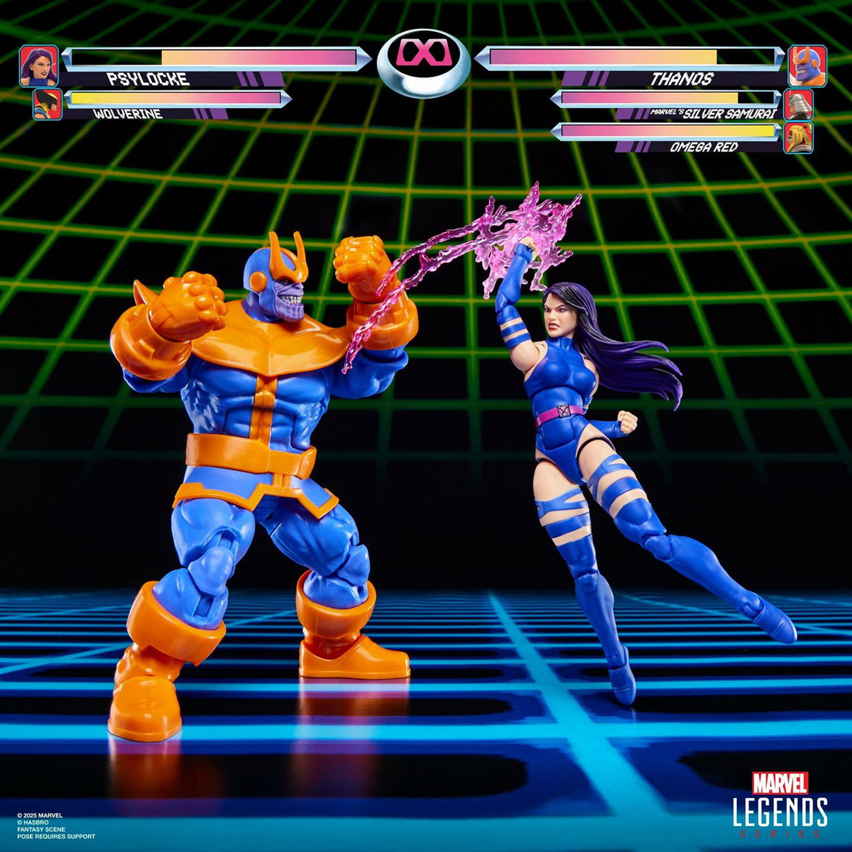 ハズブロの「マーベル・レジェンド」シリーズに、懐かしい2000年代初期ビデオゲームの対戦シーンを再現できるアクションフィギュアが登場!