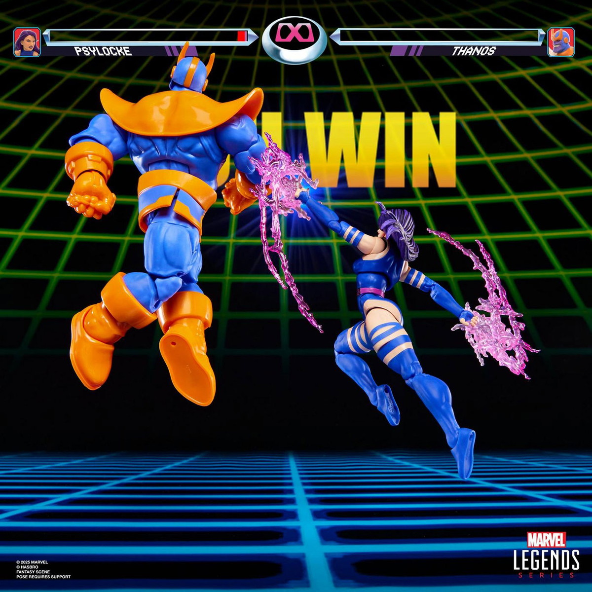 ハズブロの「マーベル・レジェンド」シリーズに、懐かしい2000年代初期ビデオゲームの対戦シーンを再現できるアクションフィギュアが登場!