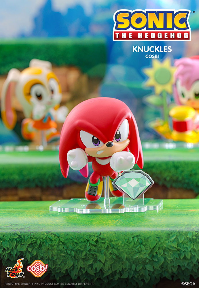 ホットトイズより「ソニック・ザ・ヘッジホッグ」のデフォルメフィギュアが登場!「コスビ」と「コスベイビー」シリーズに大集合!