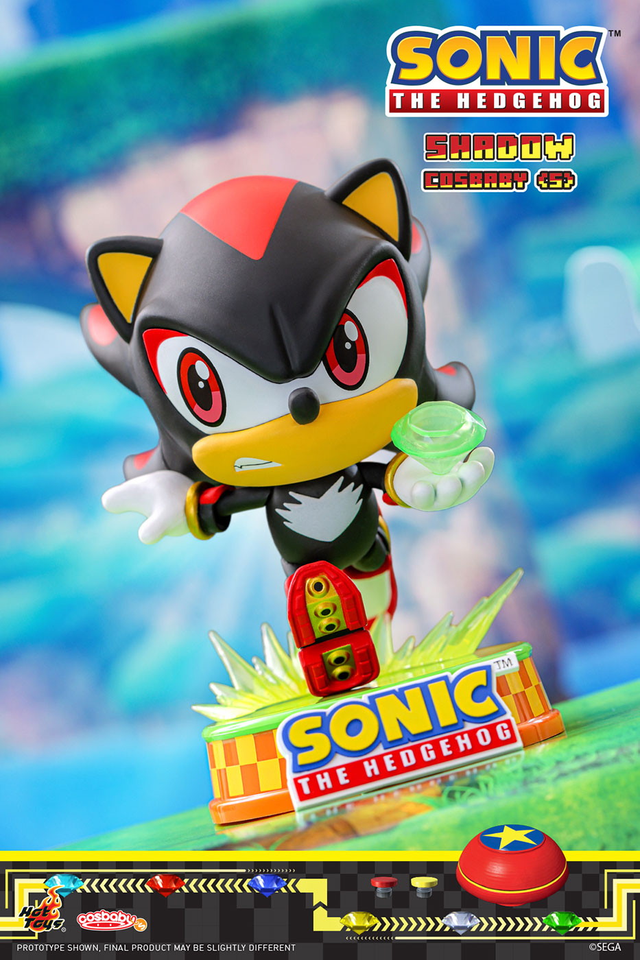 ホットトイズより「ソニック・ザ・ヘッジホッグ」のデフォルメフィギュアが登場!「コスビ」と「コスベイビー」シリーズに大集合!