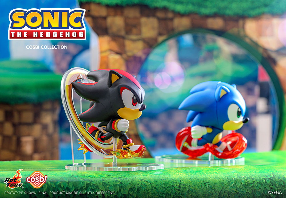 ホットトイズより「ソニック・ザ・ヘッジホッグ」のデフォルメフィギュアが登場!「コスビ」と「コスベイビー」シリーズに大集合!