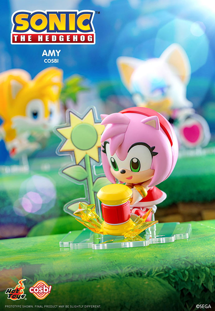 ホットトイズより「ソニック・ザ・ヘッジホッグ」のデフォルメフィギュアが登場!「コスビ」と「コスベイビー」シリーズに大集合!