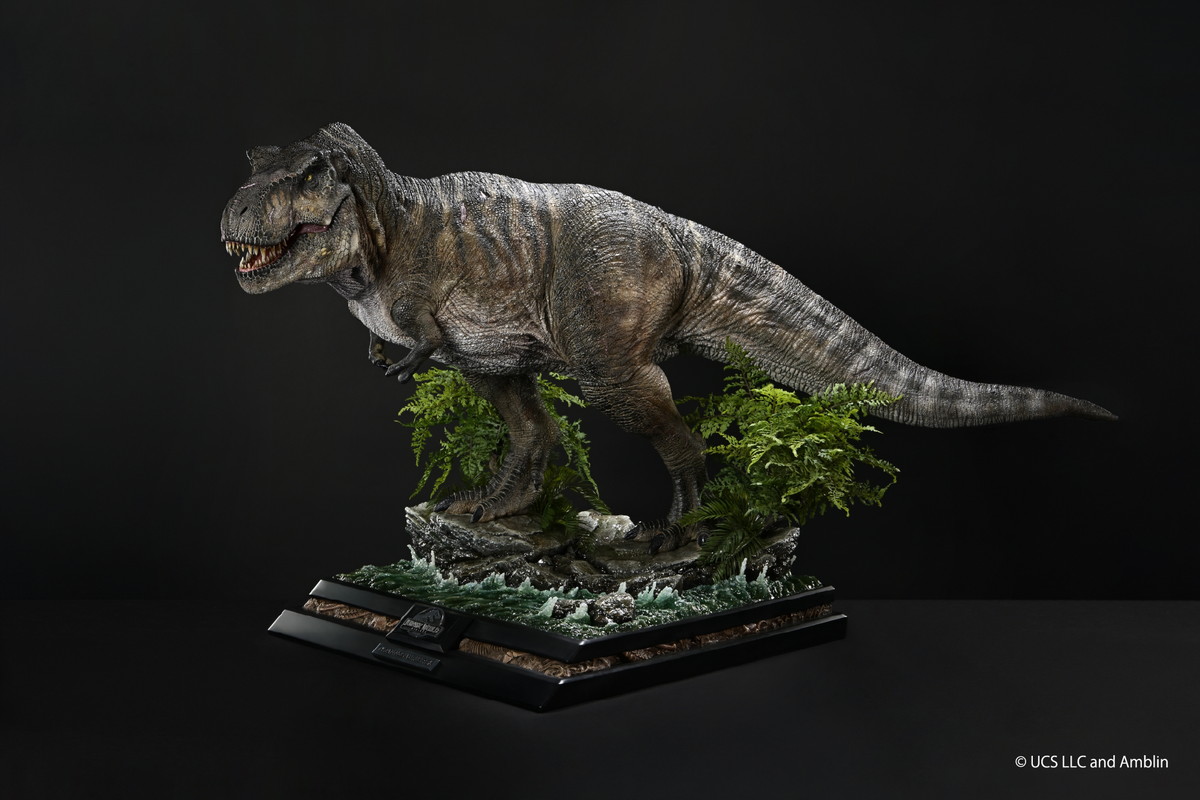 プライム1スタジオ新宿ギャラリーショップで世界最速展示がスタート!最新作「ジュラシック・ワールド/復活の大地」より「ティラノサウルス・レックス」が1/6スケールスタチューでお披露目!