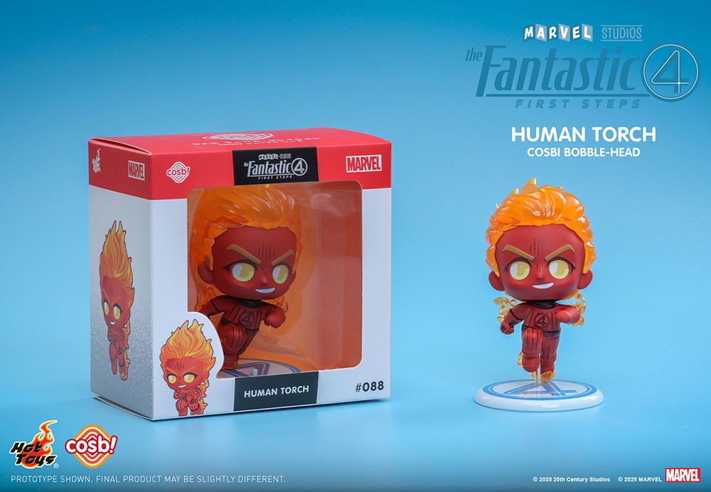 映画「ファンタスティック4」のキャラクターがホットトイズのデフォルメフィギュア「コスビ」に集結!手頃にコレクションできる「メタケシ」も登場