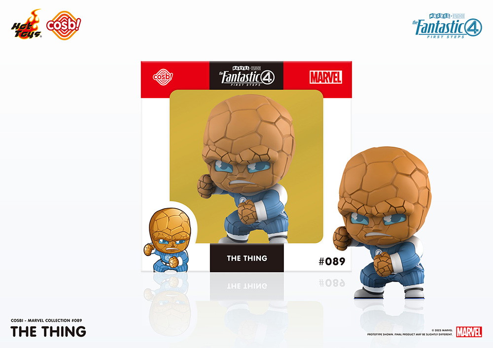 映画「ファンタスティック4」のキャラクターがホットトイズのデフォルメフィギュア「コスビ」に集結!手頃にコレクションできる「メタケシ」も登場