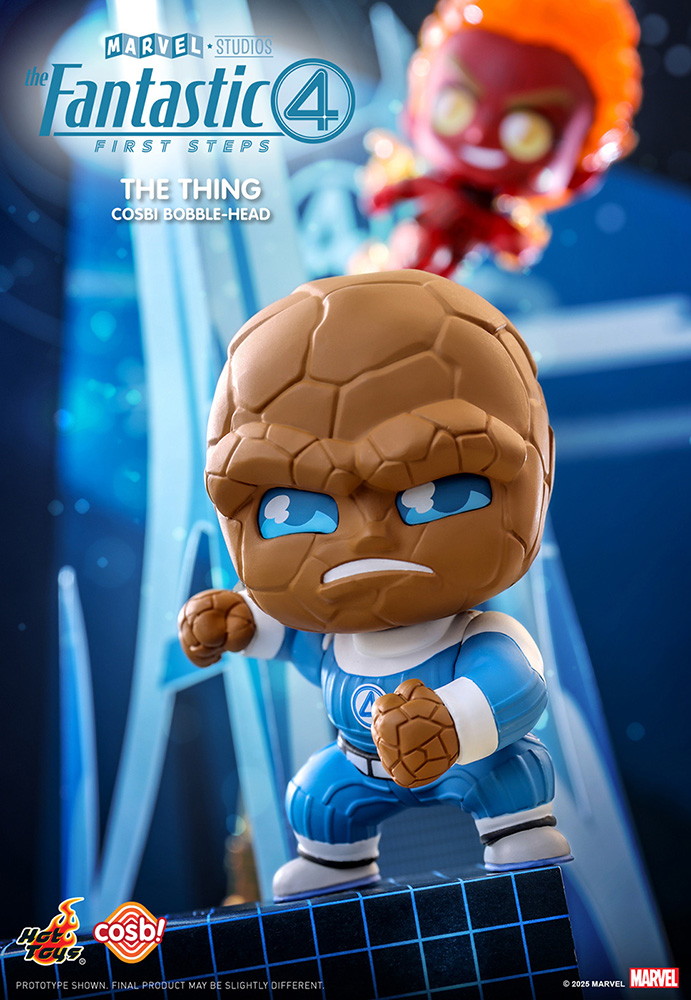 映画「ファンタスティック4」のキャラクターがホットトイズのデフォルメフィギュア「コスビ」に集結!手頃にコレクションできる「メタケシ」も登場