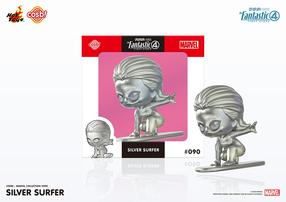 映画「ファンタスティック4」のキャラクターがホットトイズのデフォルメフィギュア「コスビ」に集結!手頃にコレクションできる「メタケシ」も登場