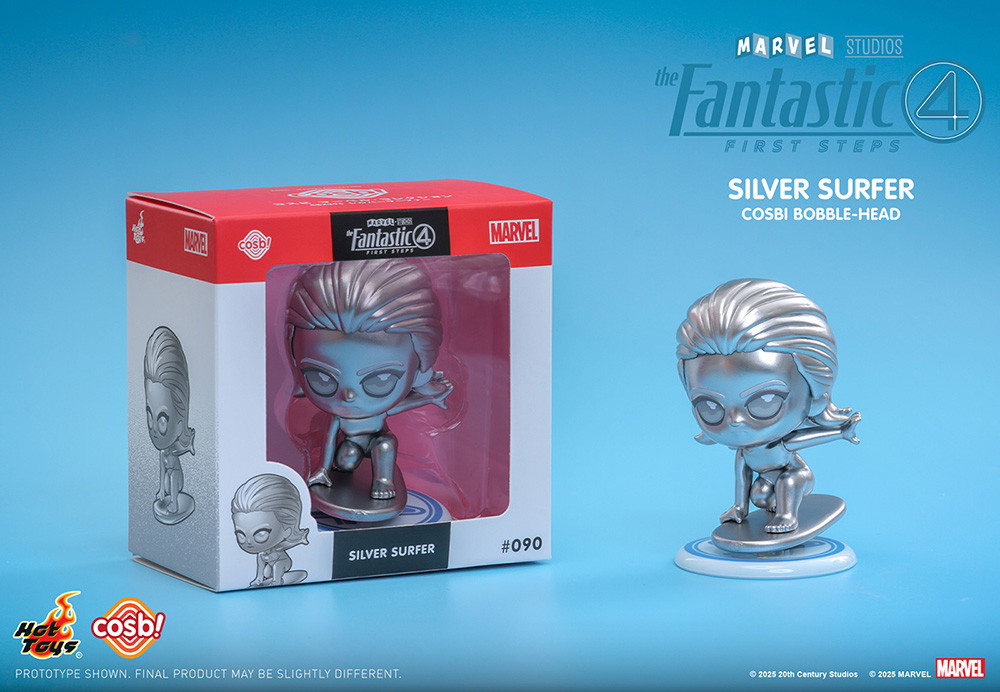 映画「ファンタスティック4」のキャラクターがホットトイズのデフォルメフィギュア「コスビ」に集結!手頃にコレクションできる「メタケシ」も登場