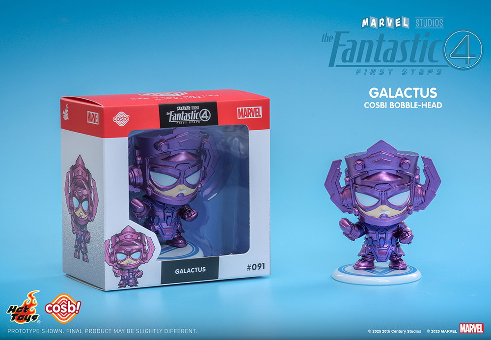 映画「ファンタスティック4」のキャラクターがホットトイズのデフォルメフィギュア「コスビ」に集結!手頃にコレクションできる「メタケシ」も登場