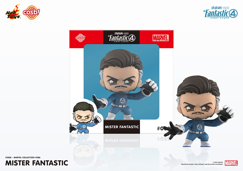映画「ファンタスティック4」のキャラクターがホットトイズのデフォルメフィギュア「コスビ」に集結!手頃にコレクションできる「メタケシ」も登場