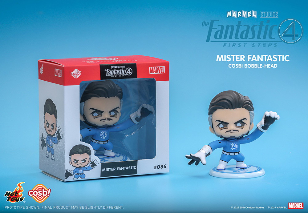 映画「ファンタスティック4」のキャラクターがホットトイズのデフォルメフィギュア「コスビ」に集結!手頃にコレクションできる「メタケシ」も登場