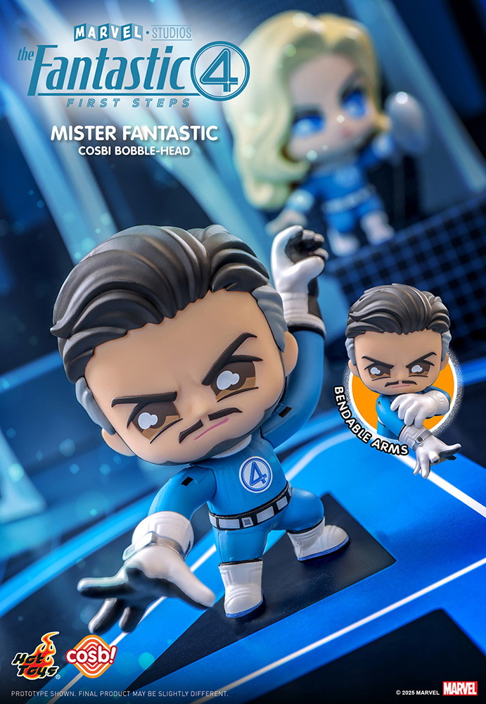 映画「ファンタスティック4」のキャラクターがホットトイズのデフォルメフィギュア「コスビ」に集結!手頃にコレクションできる「メタケシ」も登場