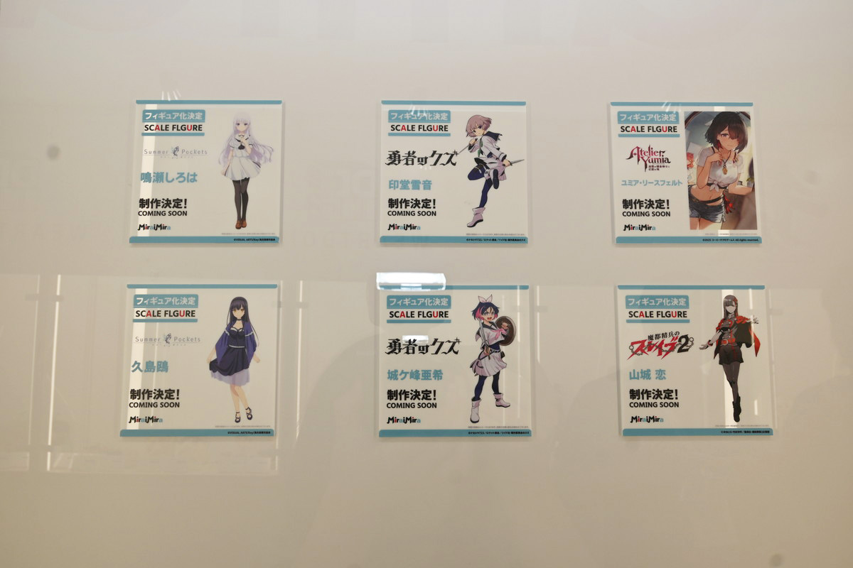 【ワンフェス2025夏フォトレポート】あみあみホビーキャンプブースから「勝利の女神:NIKKE」アニス、「生徒会にも穴はある!」陸奥こまろなどのフィギュアを紹介!