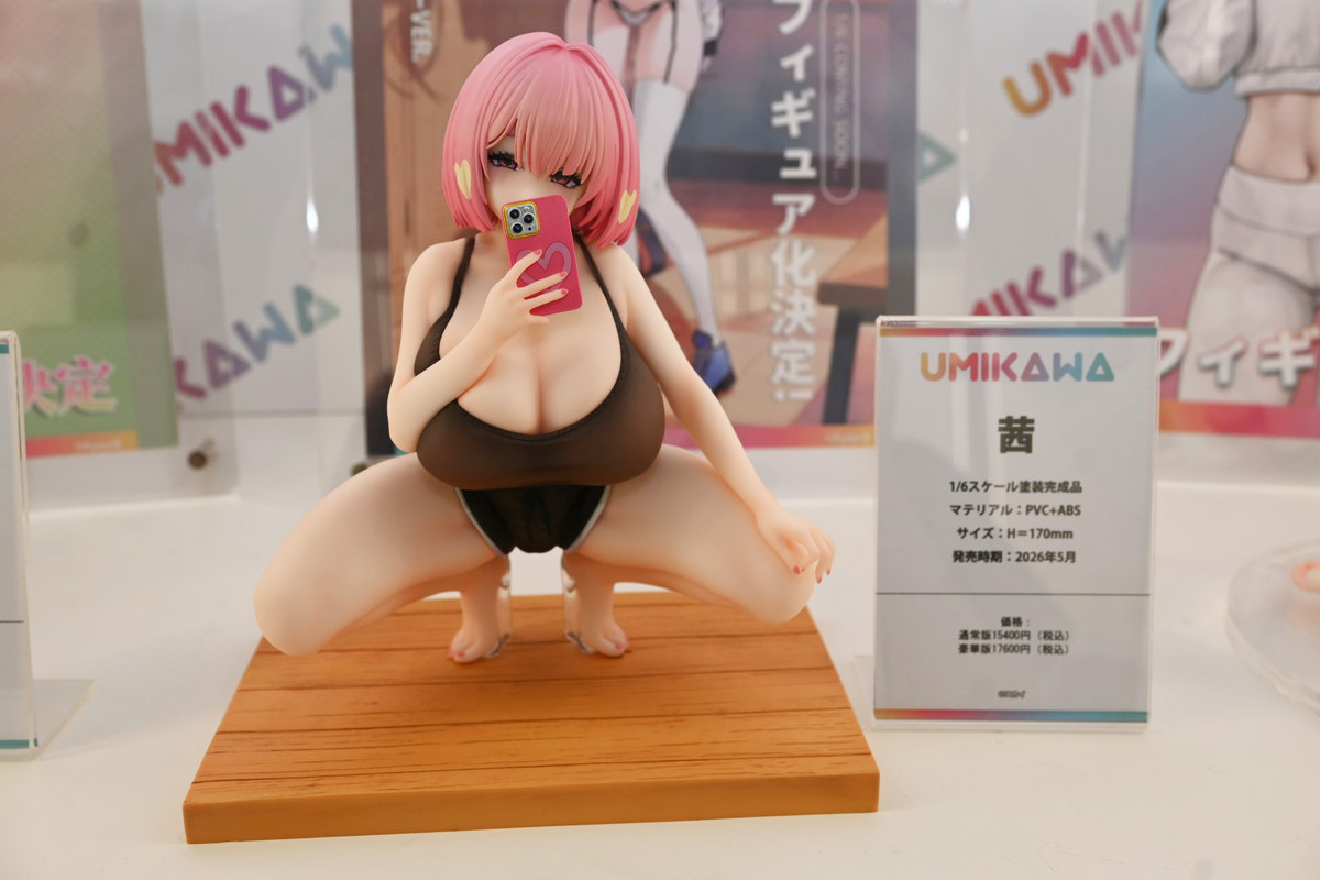 【ワンフェス2025夏フォトレポート】あみあみホビーキャンプブースから「勝利の女神:NIKKE」アニス、「生徒会にも穴はある!」陸奥こまろなどのフィギュアを紹介!