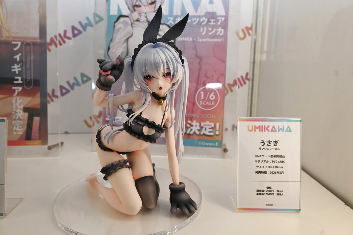 【ワンフェス2025夏フォトレポート】あみあみホビーキャンプブースから「勝利の女神:NIKKE」アニス、「生徒会にも穴はある!」陸奥こまろなどのフィギュアを紹介!