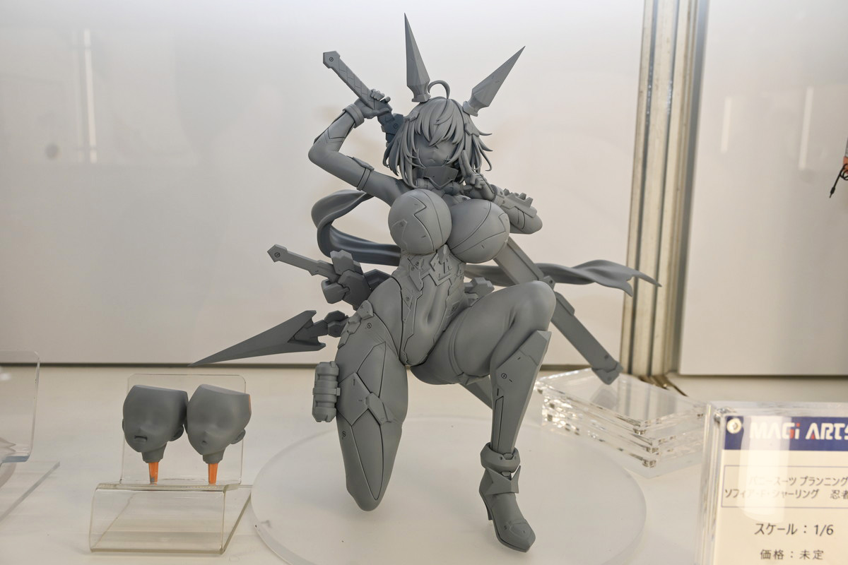 【ワンフェス2025夏フォトレポート】あみあみホビーキャンプブースから「勝利の女神:NIKKE」アニス、「生徒会にも穴はある!」陸奥こまろなどのフィギュアを紹介!
