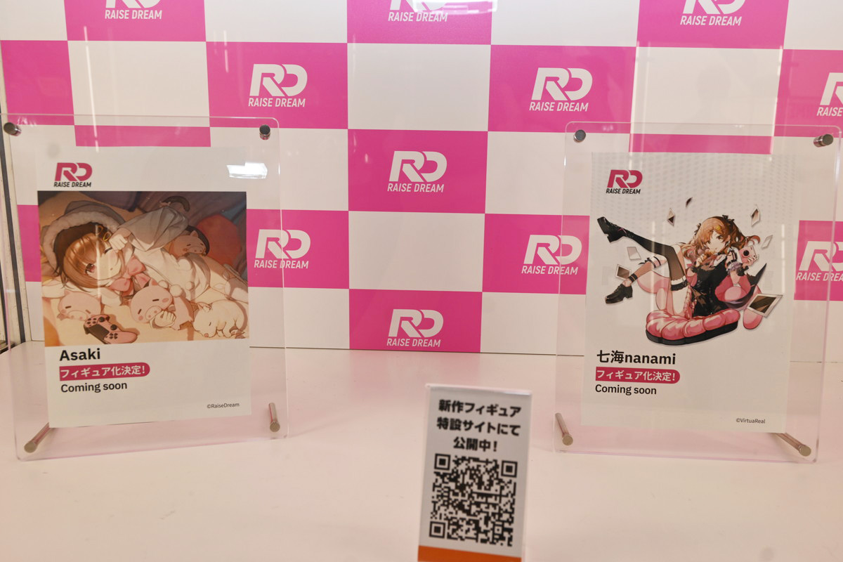 【ワンフェス2025夏フォトレポート】あみあみホビーキャンプブースから「勝利の女神:NIKKE」アニス、「生徒会にも穴はある!」陸奥こまろなどのフィギュアを紹介!
