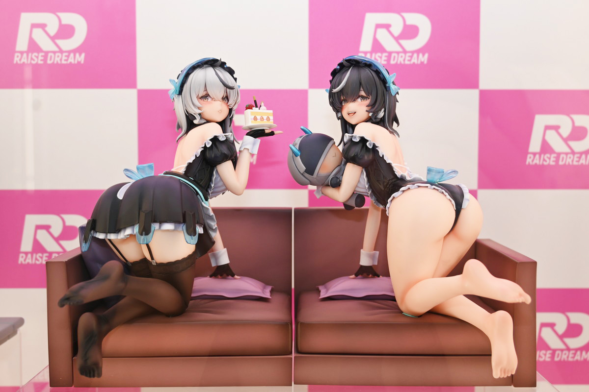 【ワンフェス2025夏フォトレポート】あみあみホビーキャンプブースから「勝利の女神:NIKKE」アニス、「生徒会にも穴はある!」陸奥こまろなどのフィギュアを紹介!