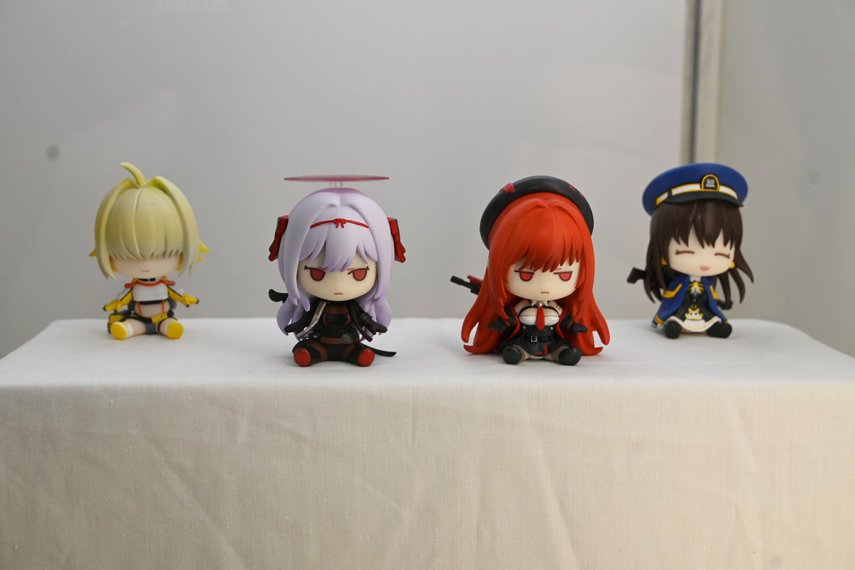 【ワンフェス2025夏フォトレポート】あみあみホビーキャンプブースから「鬼滅の刃」竈門炭治郎、竈門禰豆子、「ドールズフロントライン2:エクシリウム」マキアートなどのフィギュアを紹介!