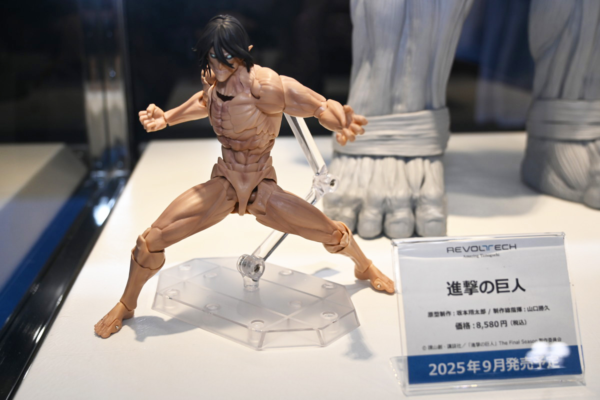 【ワンフェス2025夏フォトレポート】APEXTOYSブースから「魔女の旅々」イレイナ、「グリッドマン ユニバース」新条アカネ、海洋堂ブースから「初音ミク」などのフィギュアを紹介!