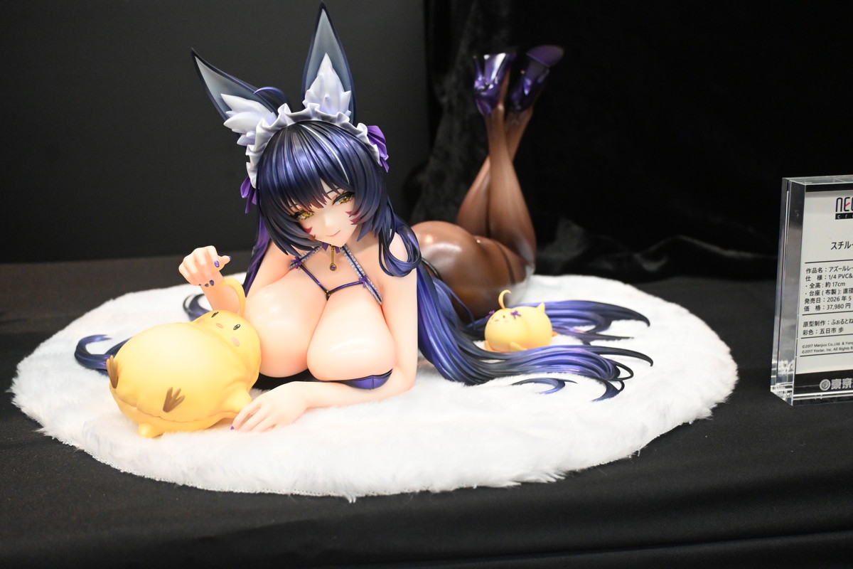 【ホビーメーカー合同展示商談会2025夏フォトレポート】「アズールレーン」ブレマートンや「ブルーアーカイブ」アコ、「小林さんちのメイドラゴン」イルルなどのフィギュアを紹介!