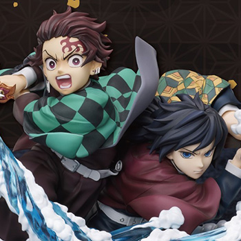 『劇場版「鬼滅の刃」無限城編 第一章 猗窩座再来』公開を記念して、アニプレックス オンラインくじが登場！炭治郎と義勇のヴィネットフィギュアや上弦の弐・童磨のノンスケールフィギュアがラインナップ