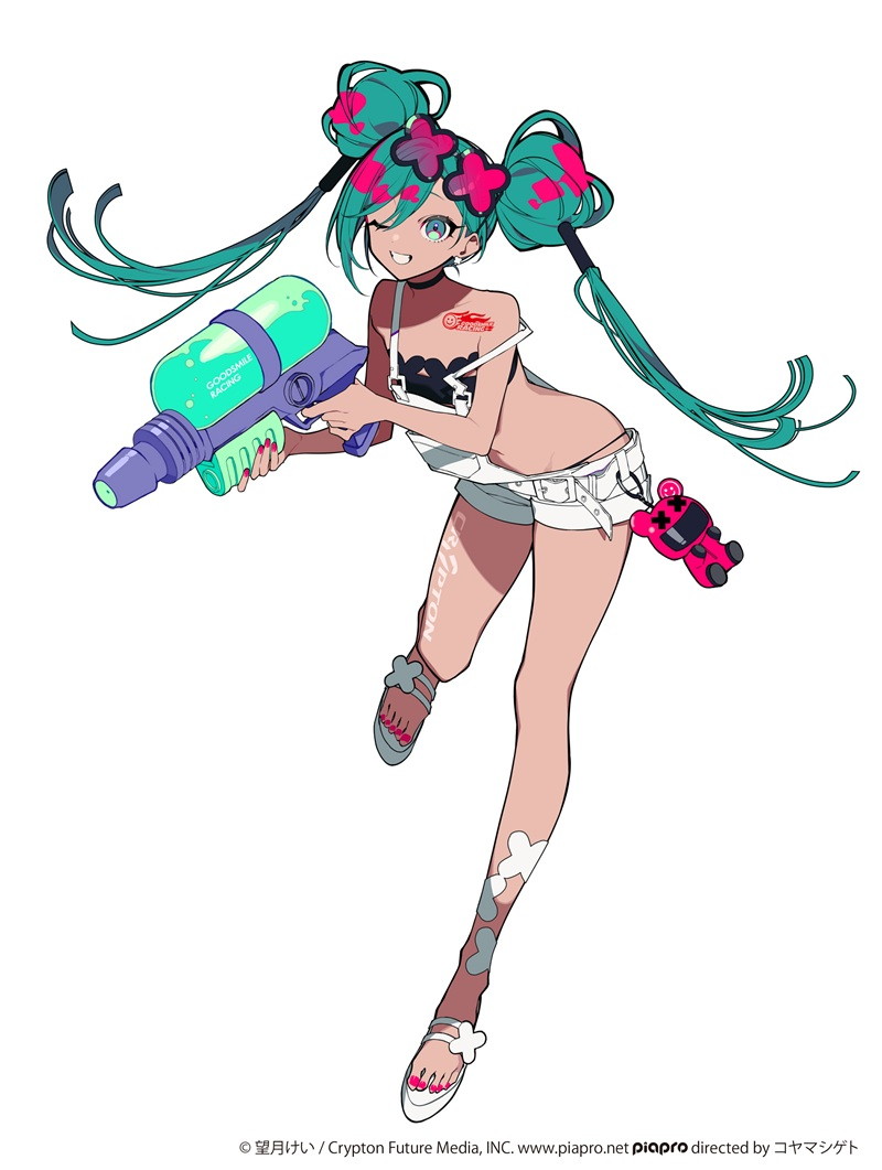 日焼けした夏らしい初音ミクをフリューがフィギュア化！8月上旬より「Trio-Try-iT Figure－レーシングミク 2024 Summer Holiday Ver. －」が登場！「レーシングミク 2025」のプライズも制作進行中