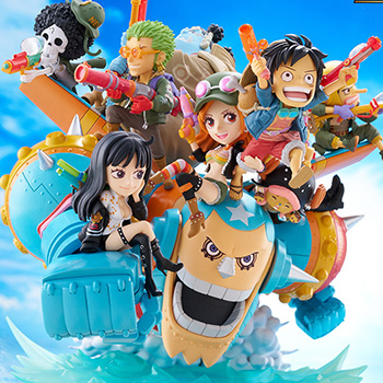アプリ「ONE PIECE BASE」限定！戦闘機風のフランキーと麦わらの一味が「スーパー!!!」な最高傑作フィギュアになって新登場
