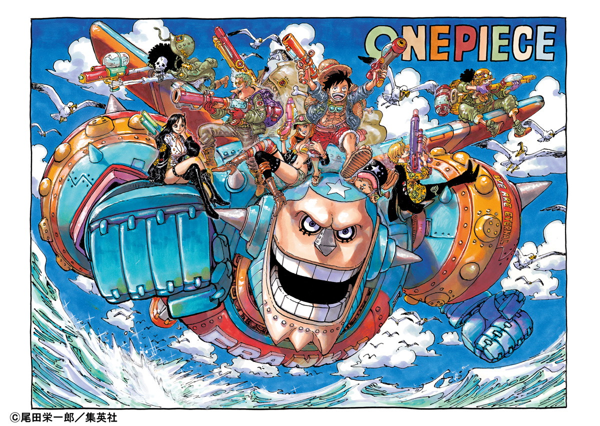 アプリ「ONE PIECE BASE」限定！戦闘機風のフランキーと麦わらの一味が「スーパー!!!」な最高傑作フィギュアになって新登場